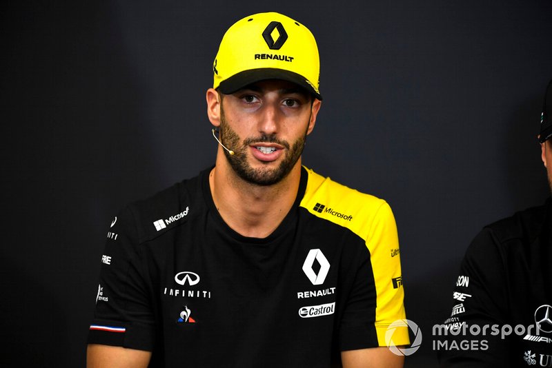 Daniel Ricciardo, Renault F1 Team in conferenza stampa