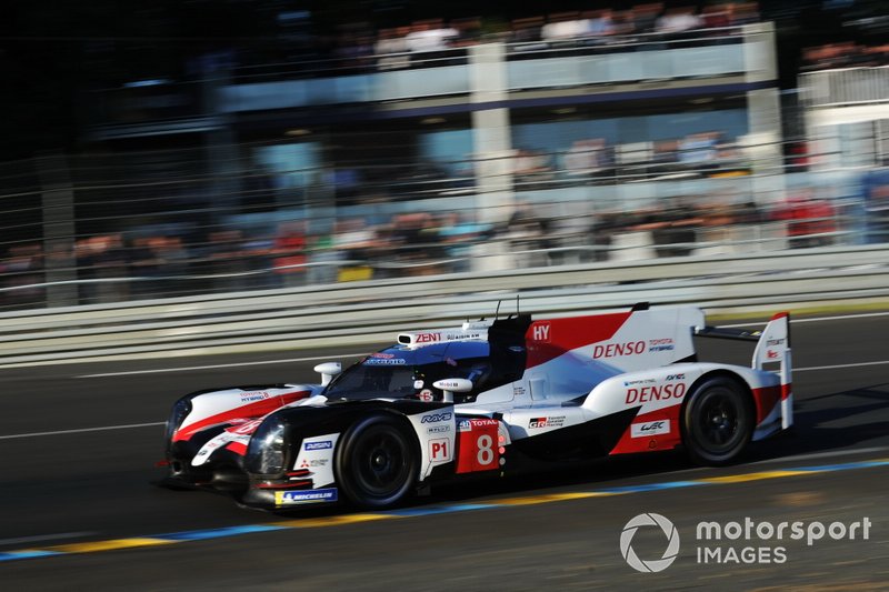 #8 Toyota Gazoo Racing Toyota TS050: Sébastien Buemi, Kazuki Nakajima, Fernando Alonso
