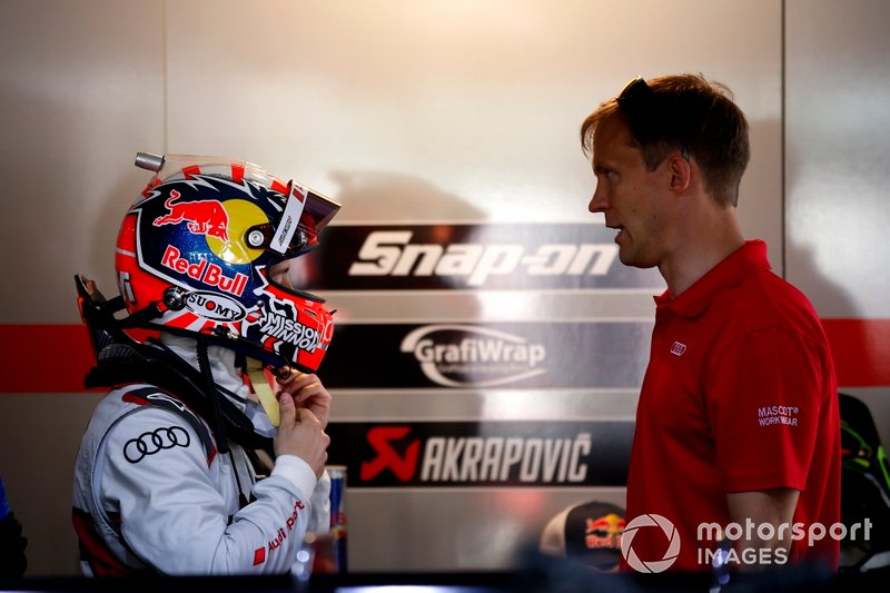 Andrea Dovizioso, Audi Sport Team WRT con Mattias Ekström
