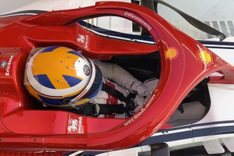 Marcus Ericsson, Alfa Romeo C38, Test Pirelli al Red Bull Ring