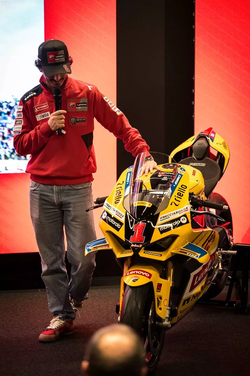 Francesco Bagnaia, Panigale V4 2023 Racing Replica