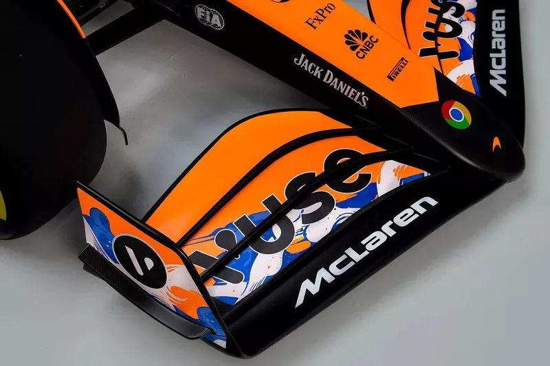 ギャラリー】マクラーレン、F1日本GPに“江戸文字”をモチーフの特別