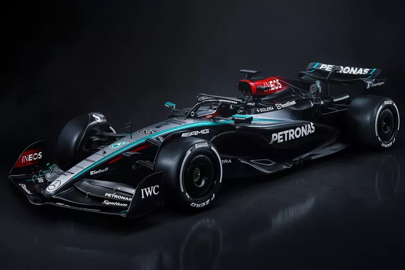ギャラリー】これがメルセデスF1のニューマシンだ！ 新コンセプトで