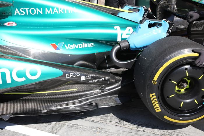 Aston Martin AMR24 detalle