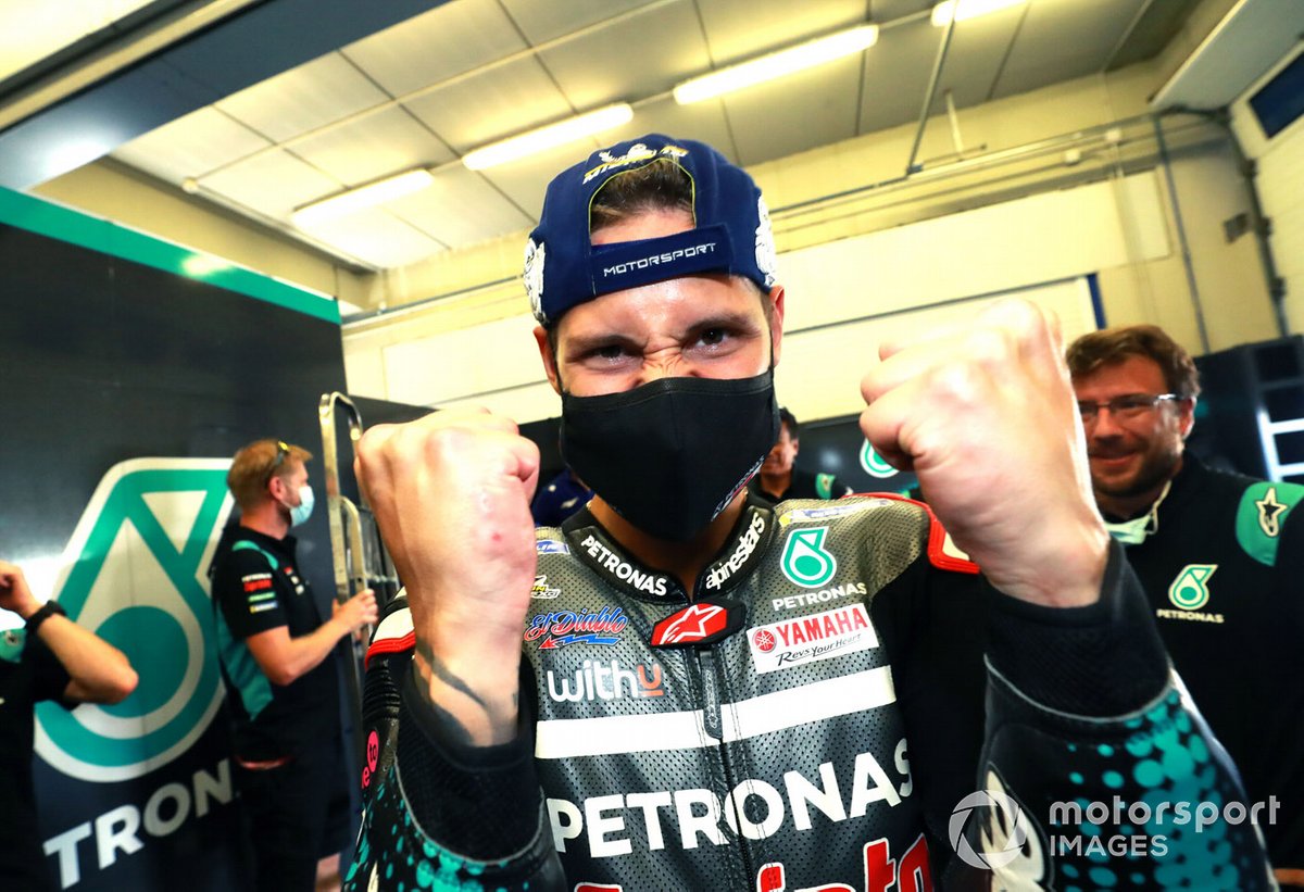 Il vincitore della gara Fabio Quartararo, Petronas Yamaha SRT