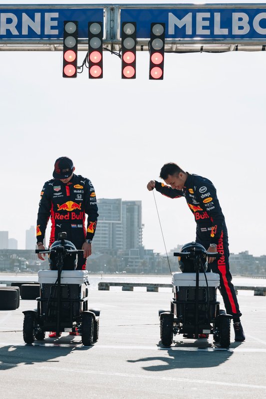 Max Verstappen, Red Bull Racing, Alex Albon, Red Bull Racing