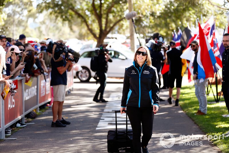 Claire Williams, Deputy Team Principal, Williams Racing