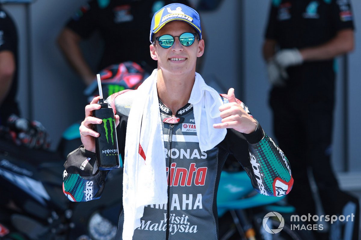 Ganador de la pole Fabio Quartararo, Petronas Yamaha SRT