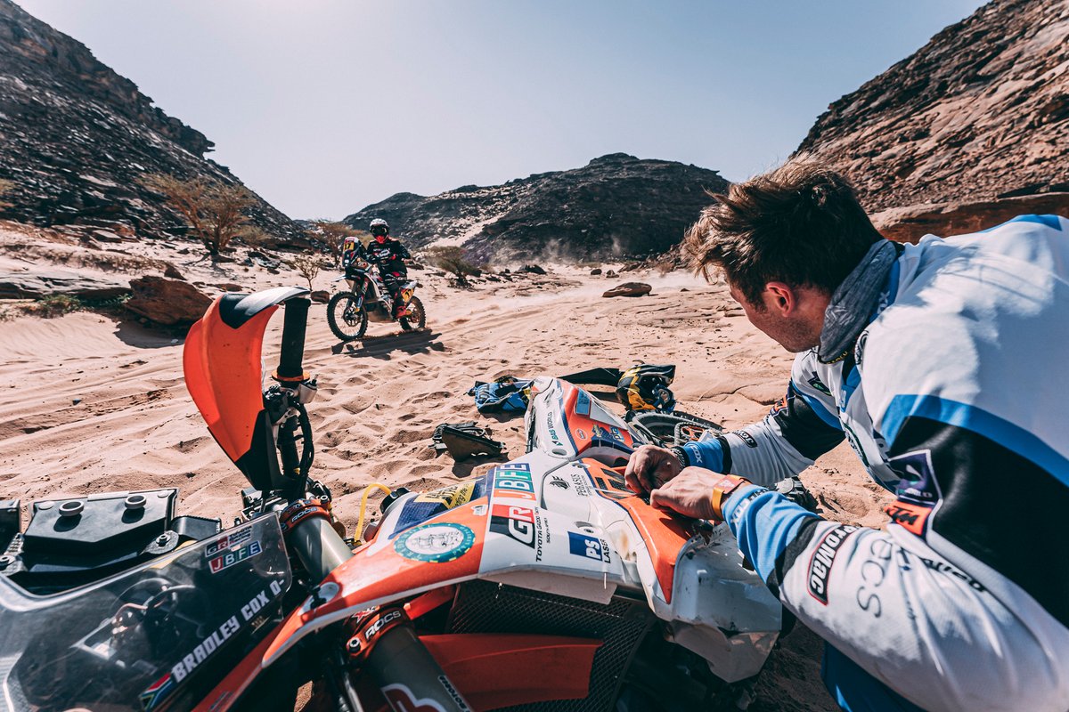 #49 BAS Dakar KTM Racing Team: Bradley Cox