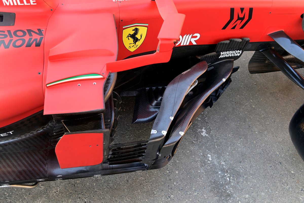 Detalle del Ferrari SF21