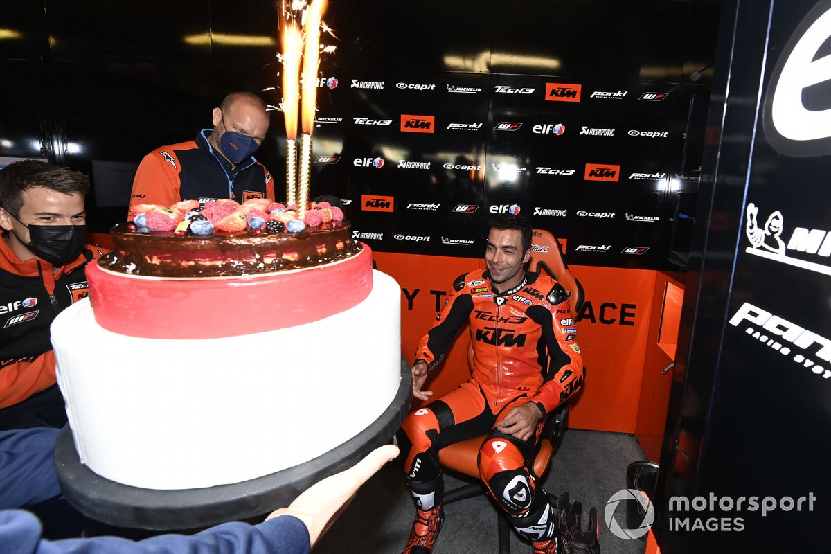Danilo Petrucci, KTM Tech3, celebra su cumpleaños
