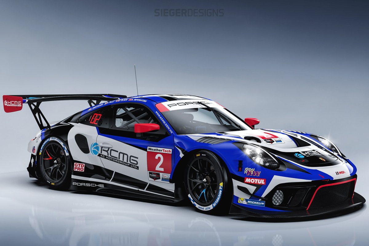 #2 KCMG Porsche 911 GT3 R: Patrick Pilet, Dennis Olsen, Laurens Vanthoor, Alexandre Imperatori