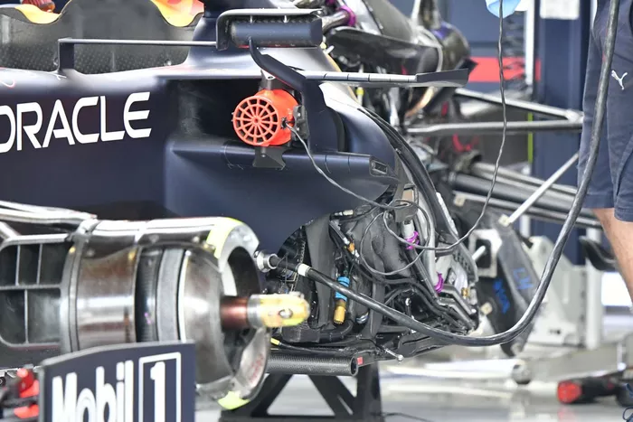 Red Bull Racing RB16B front detail