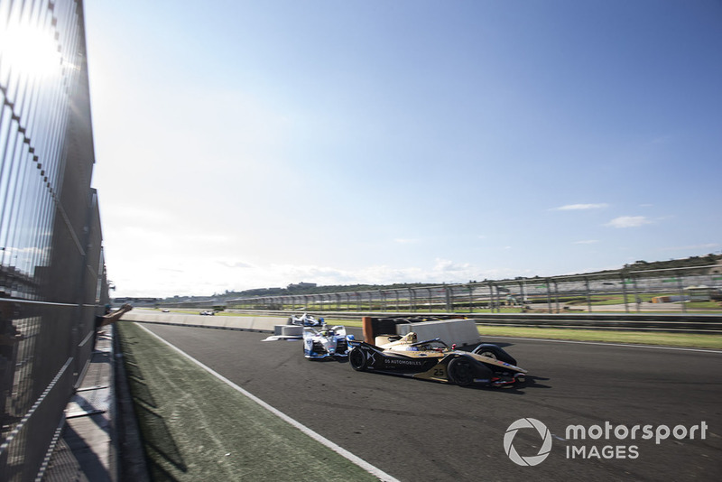 Jean-Eric Vergne, DS TECHEETAH, DS E-Tense FE19, Alexander Sims BMW I Andretti Motorsports, BMW iFE.18