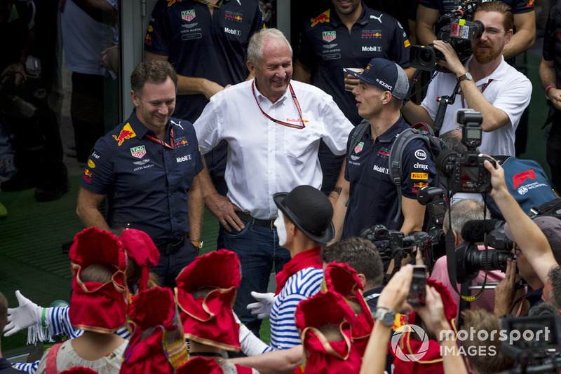 Suasana ulang tahun Max Verstappen, Red Bull Racing