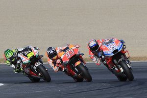 Andrea Dovizioso, Ducati Team, Marc Marquez, Repsol Honda Team, Cal Crutchlow, Team LCR Honda