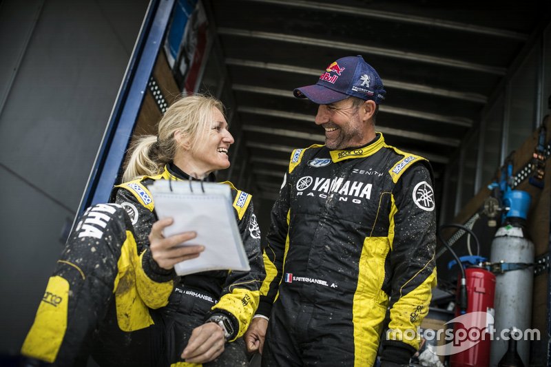 Stéphane Peterhansel y Andrea Mayer