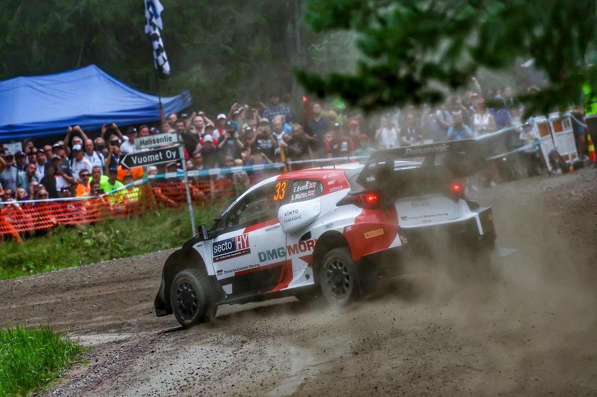 Elfyn Evans, Scott Martin, Toyota Gazoo Racing WRT Toyota GR Yaris Rally1