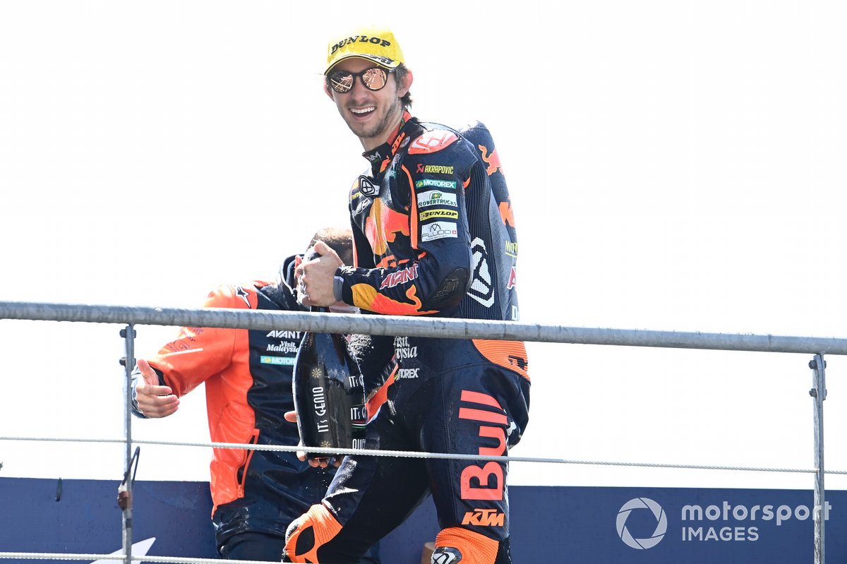 Podio: Remy Gardner, Red Bull KTM Ajo
