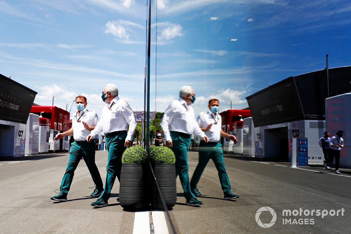Lawrence Stroll, propietario de Aston Martin F1