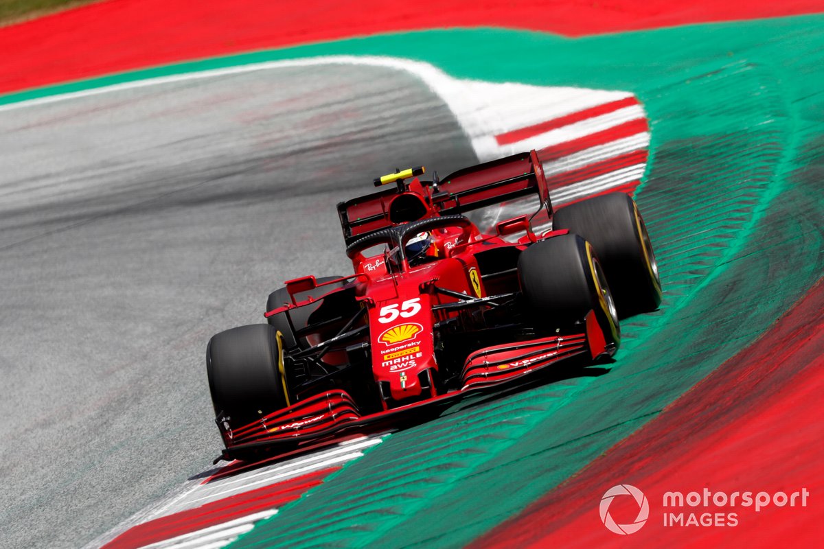 Carlos Sainz Jr., Ferrari SF21