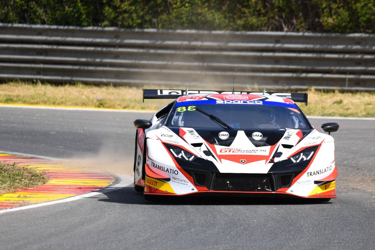#88 LP Racing, Lamborghini Huracan GT3 Evo: Pietro Perolini, Angelo Negro, Lorenzo Veglia