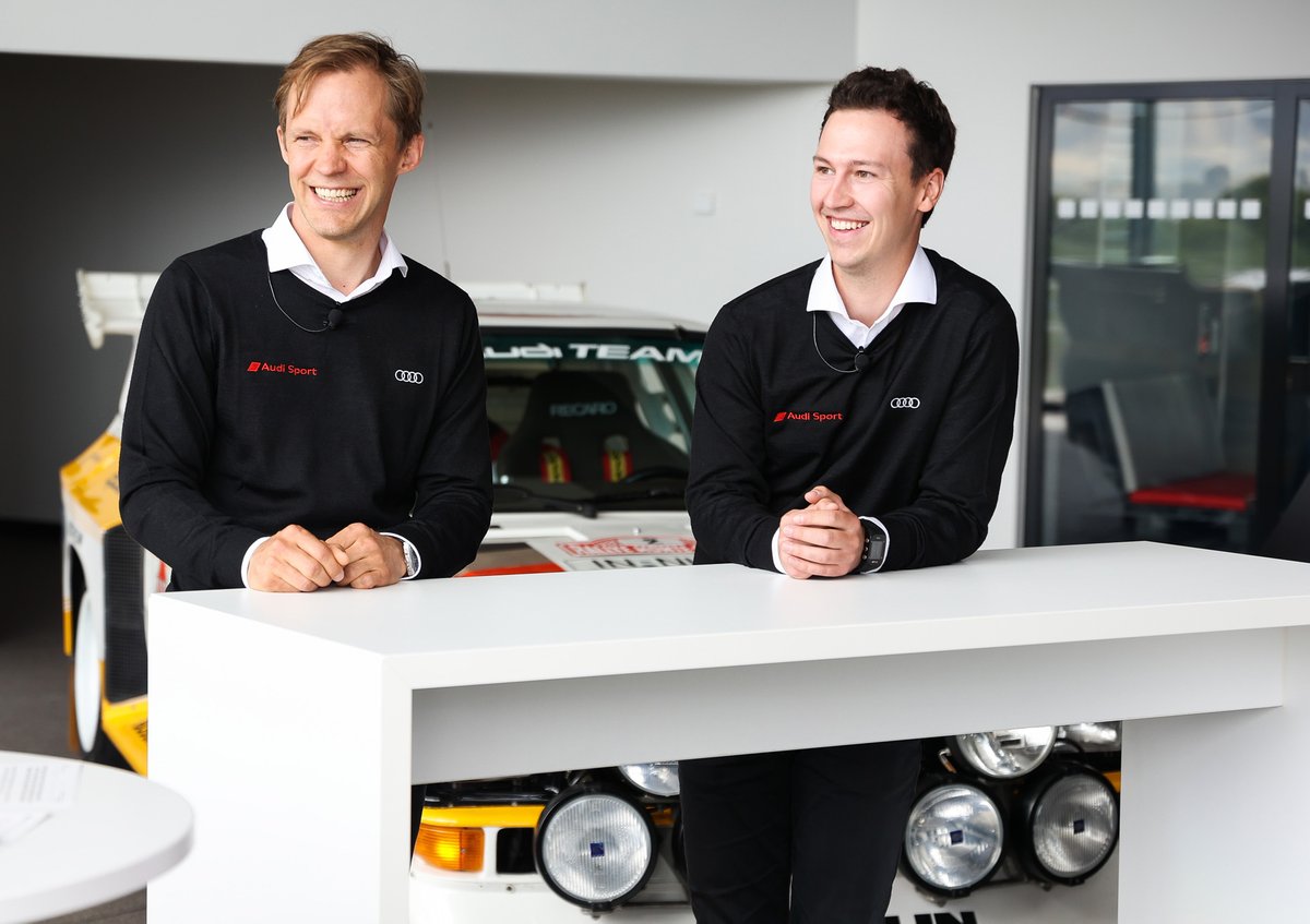 Mattias Ekström, Emil Bergkvist, Audi Sport