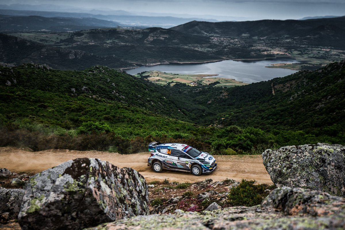Gus Greensmith, Stuart Loudon, M-Sport Ford WRT Ford Fiesta WRC