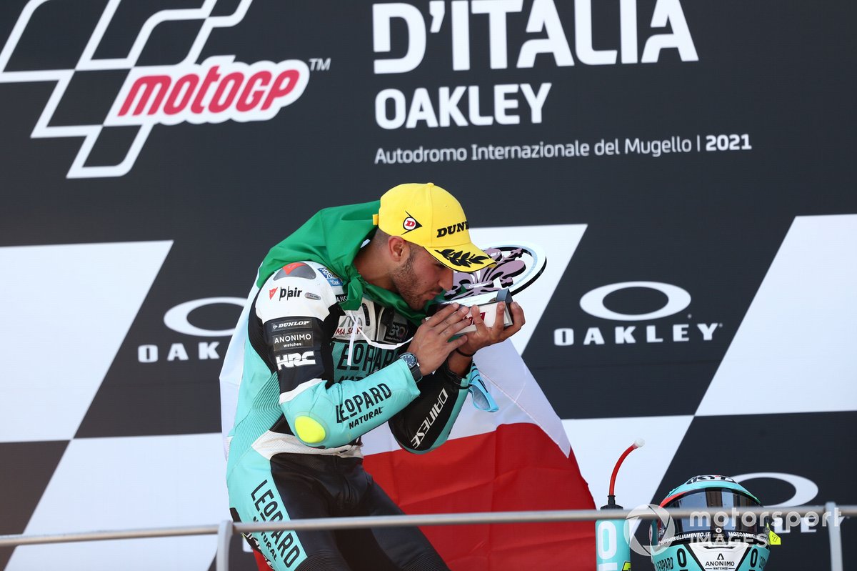 Ganador de la carrera Dennis Foggia, Leopard Racing