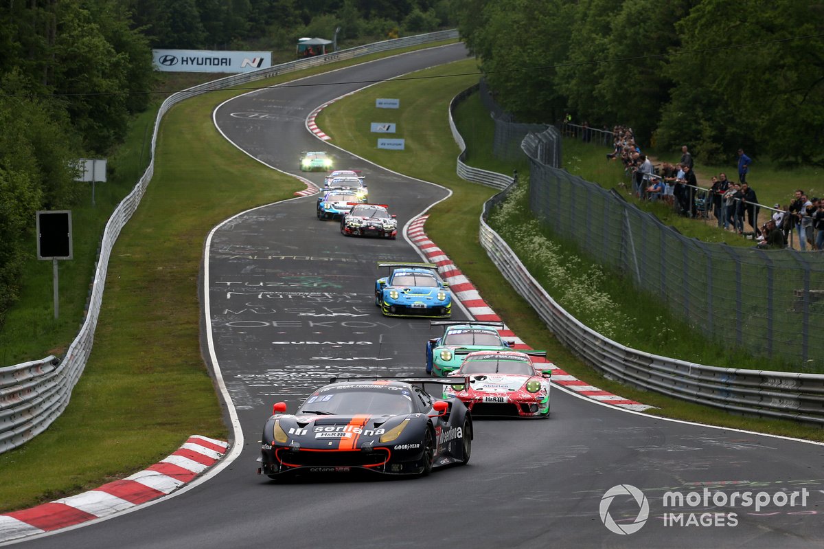 #26 octane126 Ferrari 488 GT3 EVO: Björn Grossmann, Simon Trummer, Jonathan Hirschi, Luca Ludwig