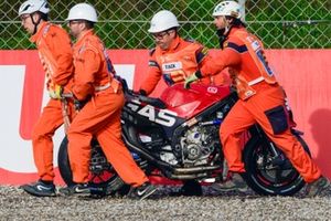 Pedro Acosta, Red Bull GASGAS Tech3 Crash