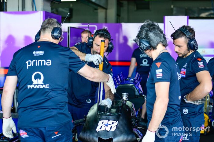 Detalles de la moto Pramac Racing