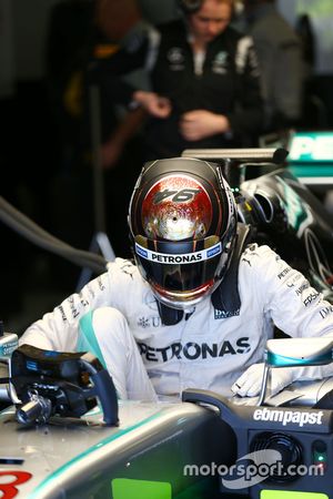 Pascal Wehrlein, Mercedes AMG F1 W05 Hybrid Test Driver