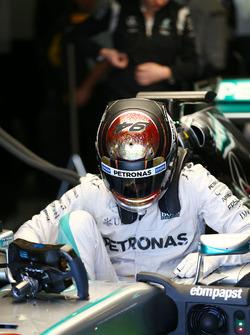 Pascal Wehrlein, pilote d'essais Mercedes AMG F1 W05 Hybrid