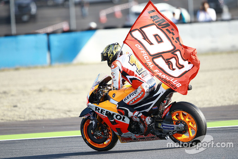 Marc Marquez ganador de la carrera, Repsol Honda Team
