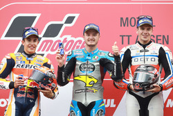 Podium: Sieger Jack Miller, Marc VDS Racing, Honda; 2. Marc Marquez, Repsol Honda Team; 3. Scott Red