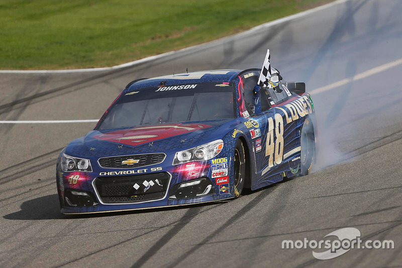 Jimmie Johnson, Hendrick Motorsports Chevrolet race winner