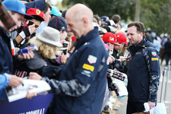 Adrian Newey, Red Bull Racing Chief Technical Officer and Christian Horner, Red Bull Racing Team Principal