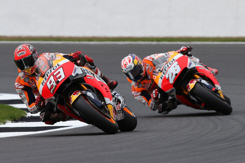 Marc Marquez, Repsol Honda Team; Dani Pedrosa, Repsol Honda Team