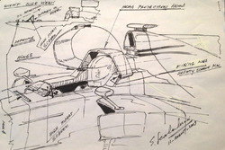 Enrique Scalabroni active windscreen sketch