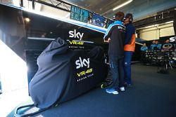 La moto coperta di Romano Fenati, Sky Racing Team VR46