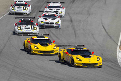 #4 Corvette Racing Chevrolet Corvette C7.R: Oliver Gavin, Tommy Milner, #3 Corvette Racing Chevrolet Corvette C7.R: Antonio Garcia, Jan Magnussen