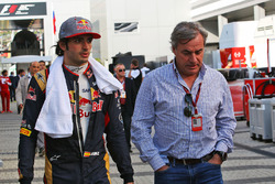 Carlos Sainz Jr., Scuderia Toro Rosso ve babası Carlos Sainz