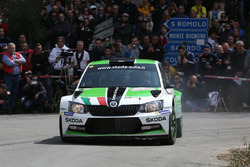 Umberto Scandola e Guido d'Amore, Skoda Fabia R5, Skoda Motorsport Italia