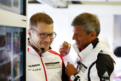 Andreas Seidl, Principal, Fritz Enzinger, Vice President LMP1, Porsche Team