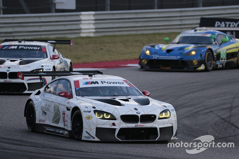 #100 BMW Team RLL BMW M6 GTLM: Lucas Luhr, John Edwards