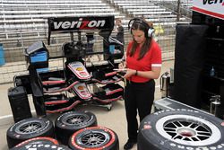 Cara Adams, Bridgestone Senior Project Engineer, Race Tire Development