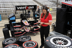 Cara Adams, Bridgestone Senior Project Engineer, Race Tire Development