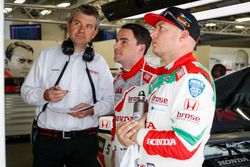 Norbert Michelisz, Honda Racing Team JAS, Honda Civic WTCC and Rob Huff, Honda Racing Team JAS, Honda Civic WTCC