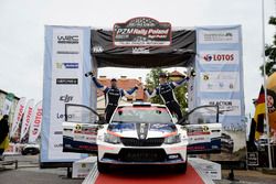 WRC2 ganadores: Teemu Suninen, Mukko Markkula, Skoda Fabia R5